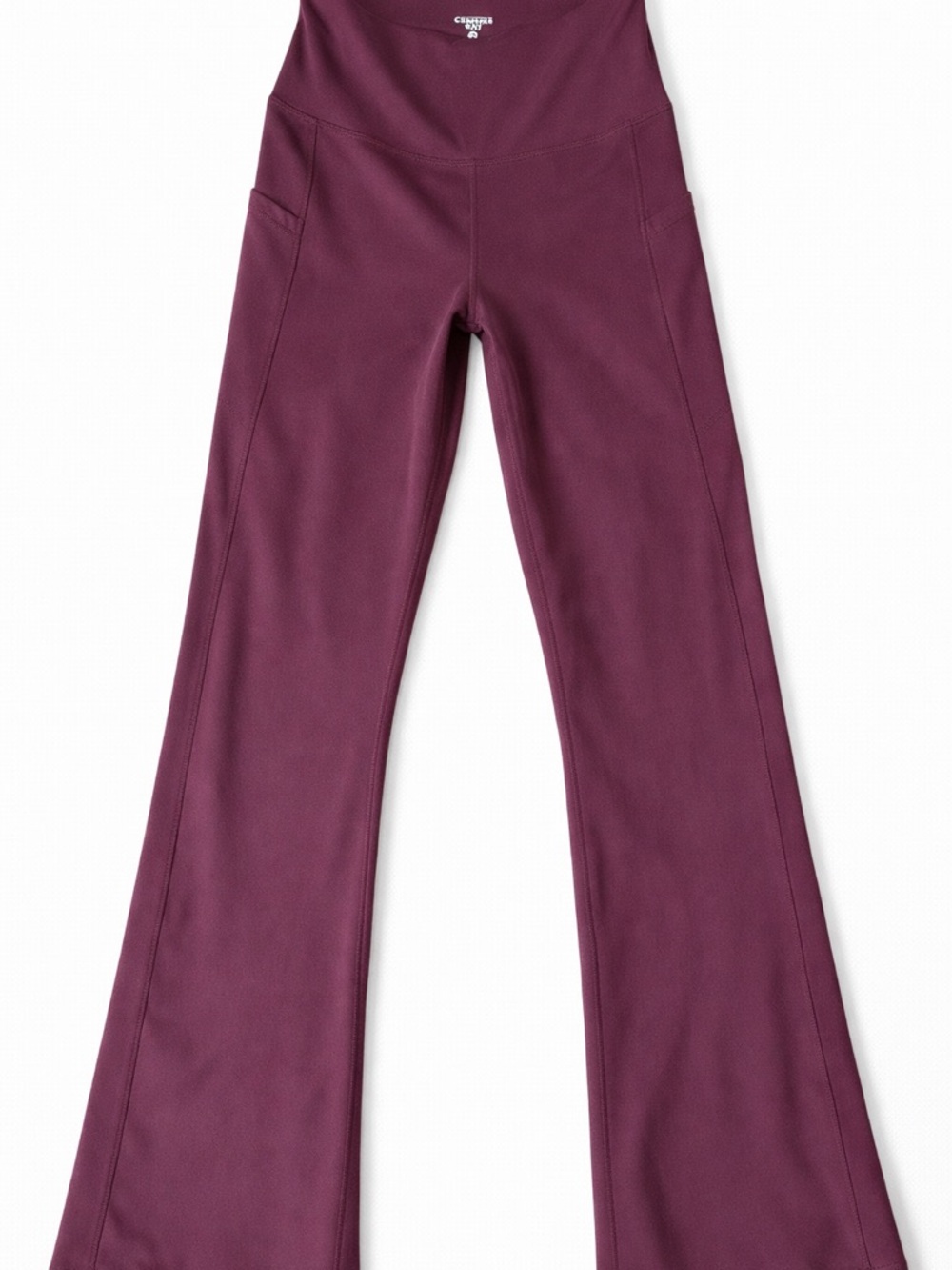 Women's High-Waist Flare Leggings in Plum - Cropped by C9 Champion